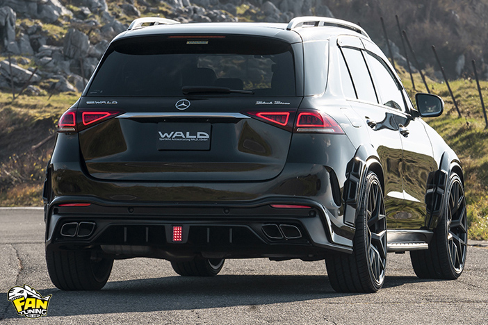 Аэродинамический обвес WALD Black Bison для Мерседеса (Mercedes) W167 GLE SUV 2019-2023 г.в.