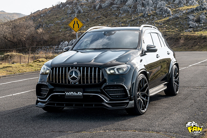 Аэродинамический обвес WALD Black Bison для Мерседеса (Mercedes) W167 GLE SUV 2019-2023 г.в.