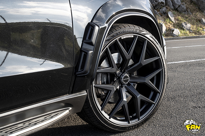 Аэродинамический обвес WALD Black Bison для Мерседеса (Mercedes) W167 GLE SUV 2019-2023 г.в.