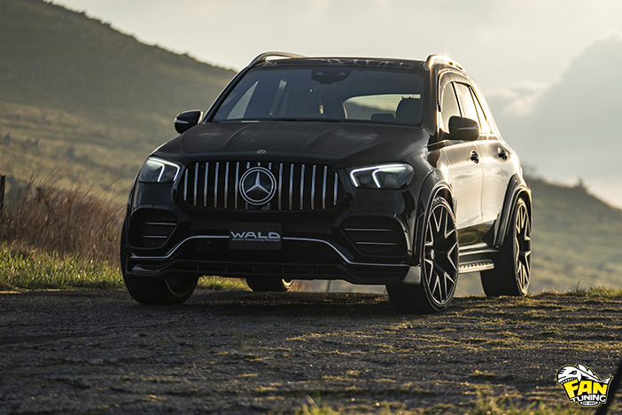 Аэродинамический обвес WALD Black Bison для Мерседеса (Mercedes) W167 GLE SUV 2019-2023 г.в.