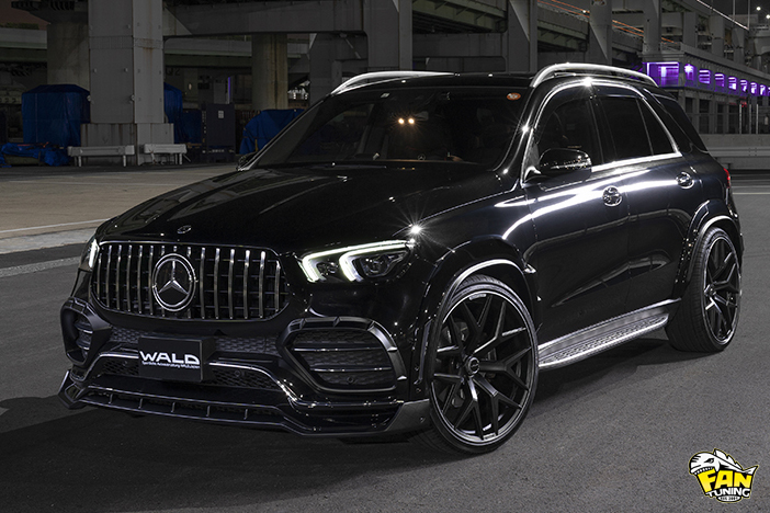 Аэродинамический обвес WALD Black Bison для Мерседеса (Mercedes) W167 GLE SUV 2019-2023 г.в.