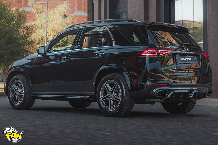 Карбоновый тюнинг для Мерседеса (Mercedes Benz) GLE W167 в AMG пакете