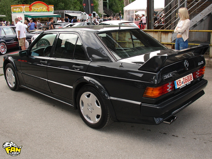 Аэродинамический обвес EVO 1 на Мерседес (Mercedes) W201