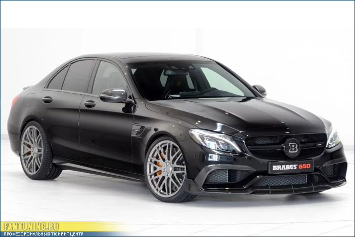 Аэродинамический карбоновый обвес Брабус (Brabus) на Мерседес (Mercedes) W205 AMG C65