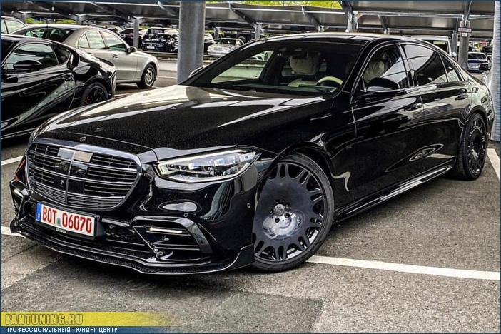 Аэродинамический обвес Брабус (Brabus) на новый Мерседес (Mercedes) S класс W223