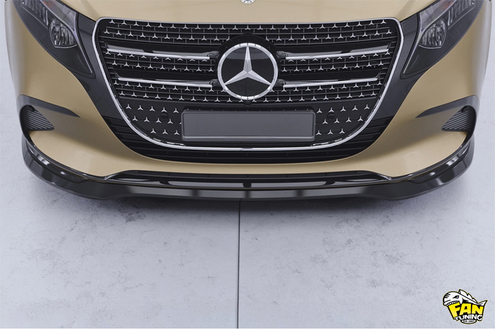 Спойлер переднего бампера на Мерседес (Mercedes) V-Class W447 2024+