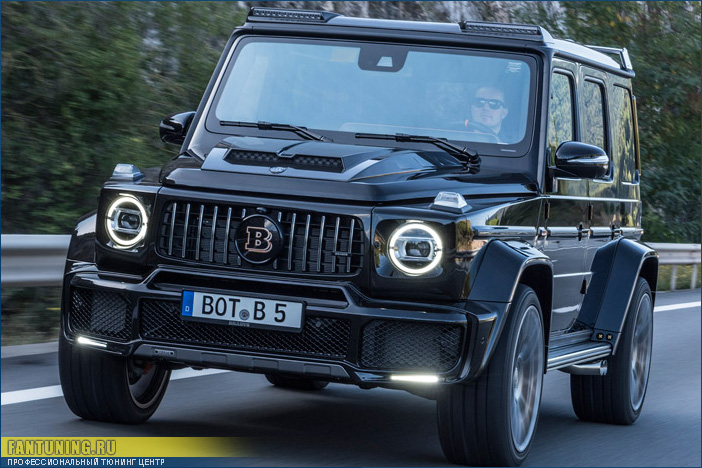 Аэродинамический обвес Брабус (Brabus) Widestar на новый Гелендваген (Mercedes G) W464