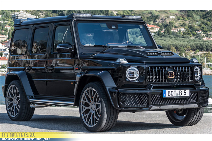 Аэродинамический обвес Брабус (Brabus) Widestar на новый Гелендваген (Mercedes G) W464