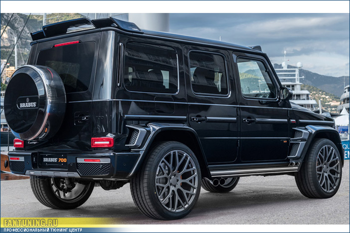 Аэродинамический обвес Брабус (Brabus) Widestar на новый Гелендваген (Mercedes G) W464