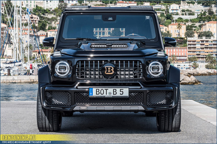 Аэродинамический обвес Брабус (Brabus) Widestar на новый Гелендваген (Mercedes G) W464