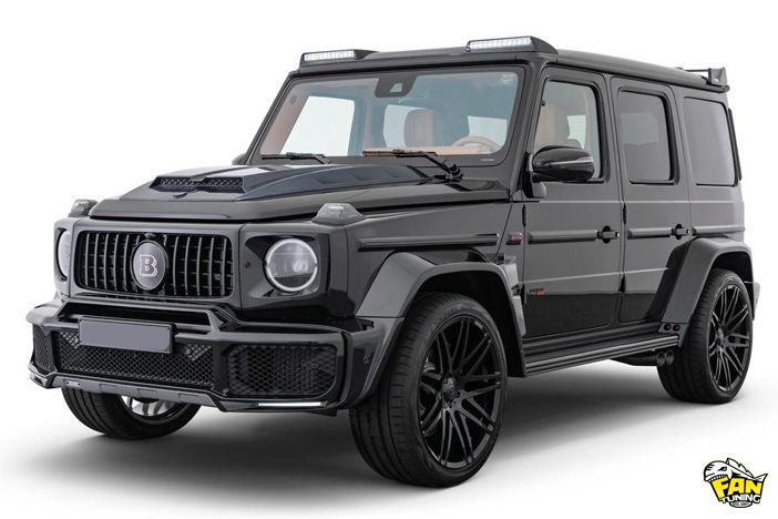 Аэродинамический обвес Брабус (Brabus) Widestar на новый Гелендваген (Mercedes G) W464