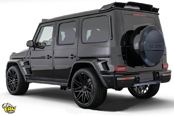 Аэродинамический обвес Брабус (Brabus) Widestar на новый Гелендваген (Mercedes G) W464