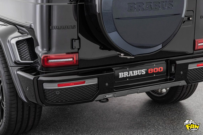 Аэродинамический обвес Брабус (Brabus) Widestar на новый Гелендваген (Mercedes G) W464