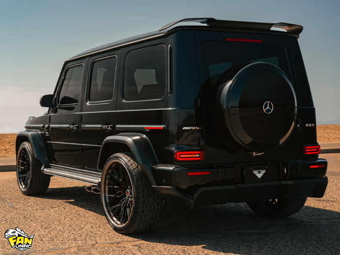 Аэродинамический обвес Ворштейнер (Vorsteiner) на Мерседес (Mercedes) G63 W463a/W464