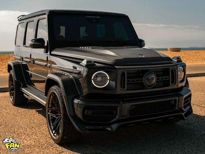 Аэродинамический обвес Ворштейнер (Vorsteiner) на Мерседес (Mercedes) G63 W463a/W464