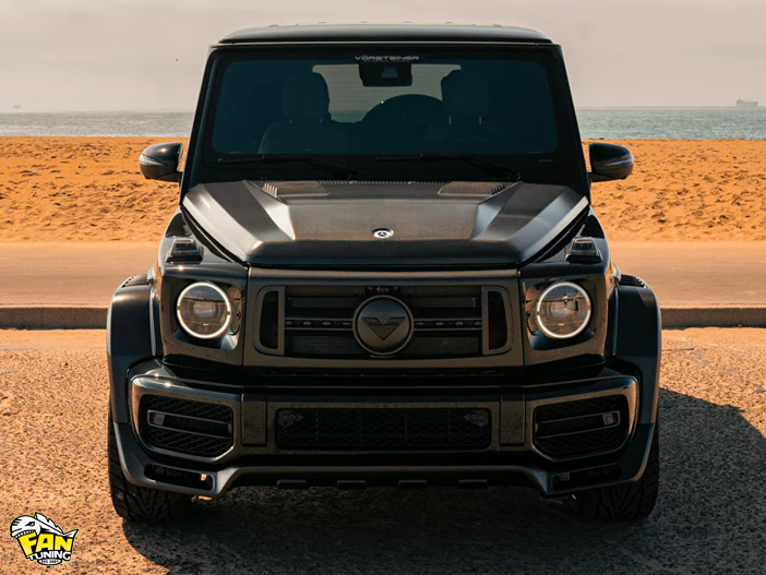 Аэродинамический обвес Ворштейнер (Vorsteiner) на Мерседес (Mercedes) G63 W463a/W464