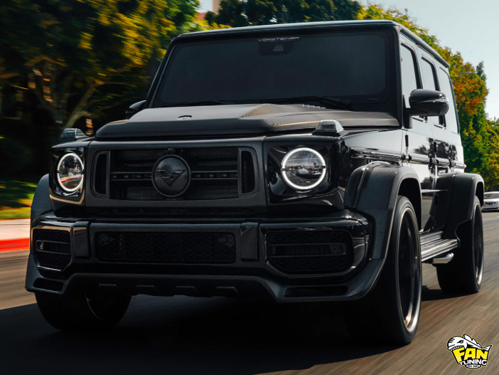 Аэродинамический обвес Ворштейнер (Vorsteiner) на Мерседес (Mercedes) G63 W463a/W464