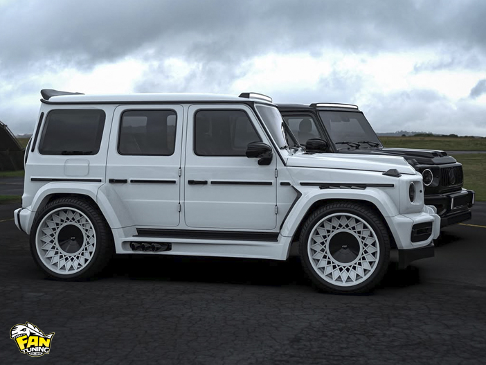 Аэродинамический обвес Вайдбоди (WideBody) на Мерседес (Mercedes) G63 W463a