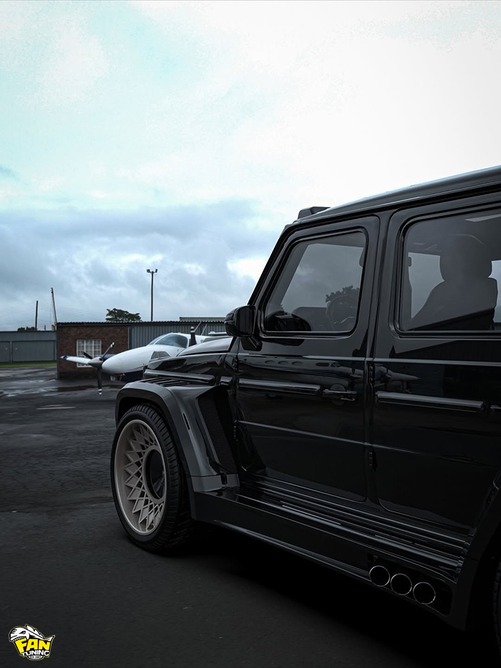Аэродинамический обвес Вайдбоди (WideBody) на Мерседес (Mercedes) G63 W463a