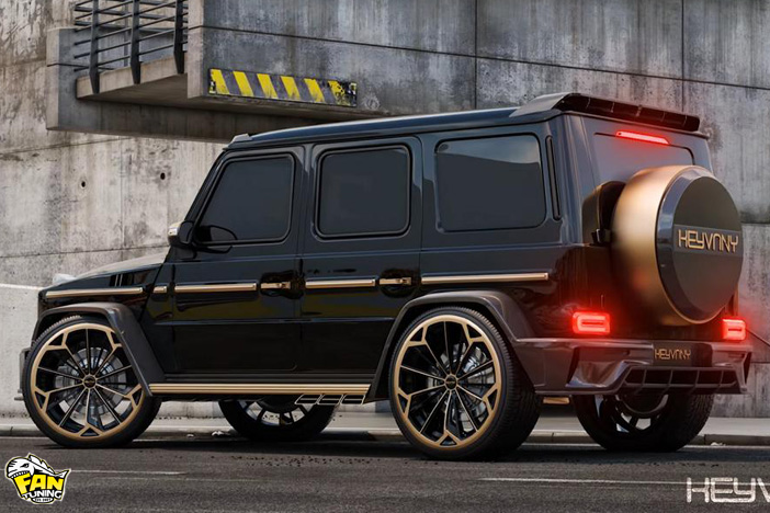 Аэродинамический обвес Keyvany на Гелендваген (Mercedes G) W464/W463A