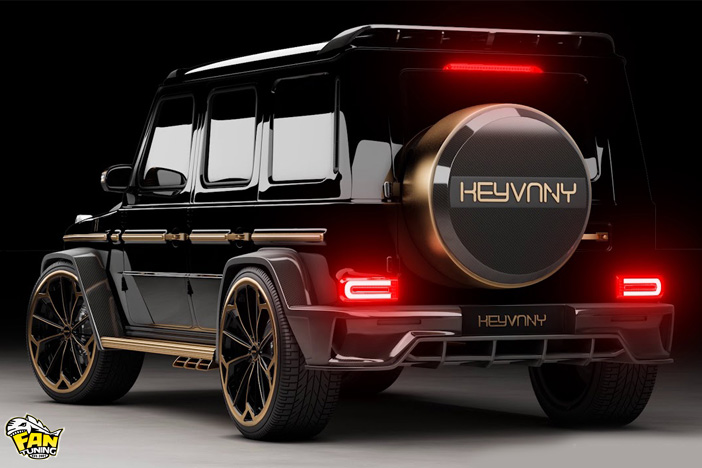 Аэродинамический обвес Keyvany на Гелендваген (Mercedes G) W464/W463A