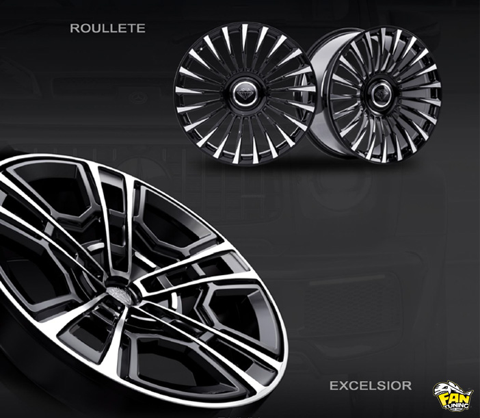 Аэродинамический обвес ONYX Concept G7-X для Мерседеса (Mercedes) W463a/W464