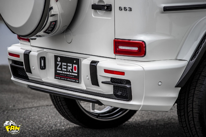 Аэродинамический обвес на Мерседес (Mercedes) G63 W463a от японского тюнинг-ателье Zero Design