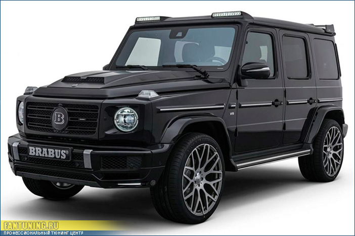 Аэродинамический обвес Брабус (Brabus) на новый Гелендваген (Mercedes G) W464