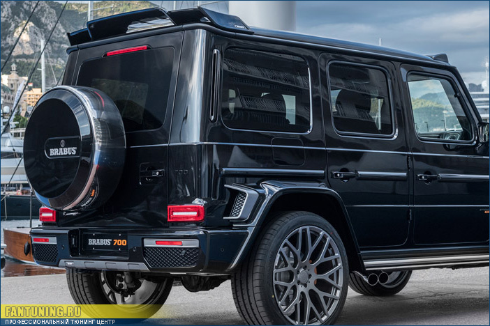 Антикрыло (спойлер) Брабус (Brabus) на крышу нового Гелендвагена (Mercedes G) W464