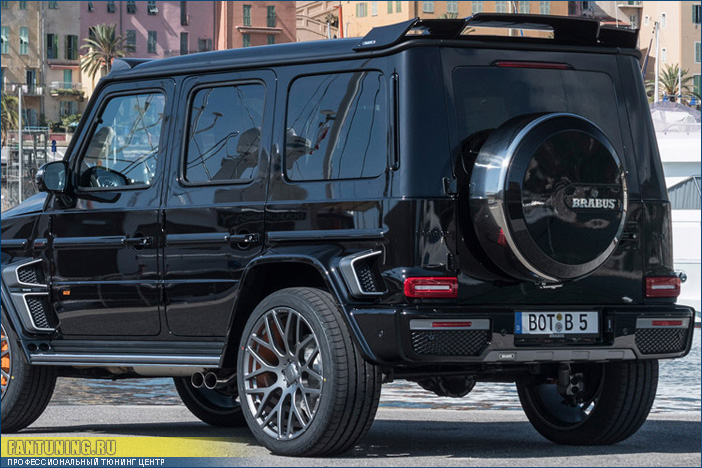 Антикрыло (спойлер) Брабус (Brabus) на крышу нового Гелендвагена (Mercedes G) W464