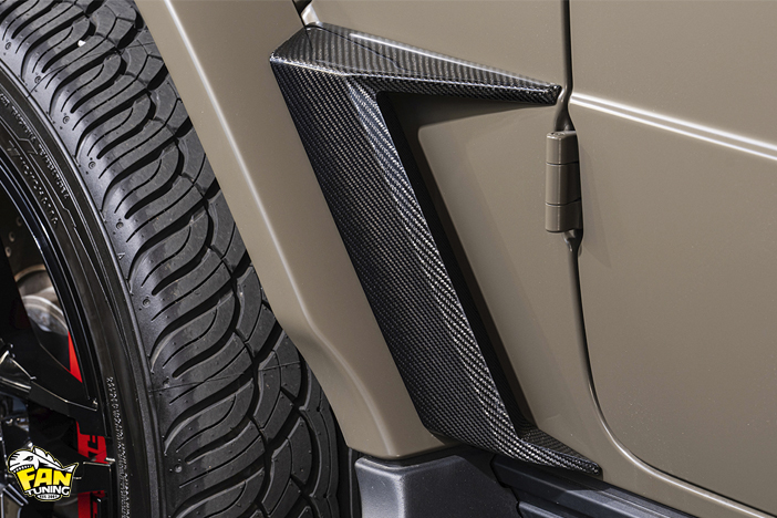 Внешний тюнинг (обвес) на Мерседес (Mercedes) G63 W463a от японского тюнинг ателье Artisan Spirits