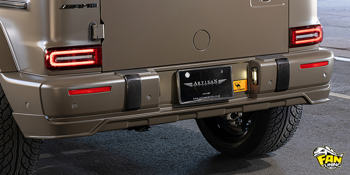 Внешний тюнинг (обвес) на Мерседес (Mercedes) G63 W463a от японского тюнинг ателье Artisan Spirits