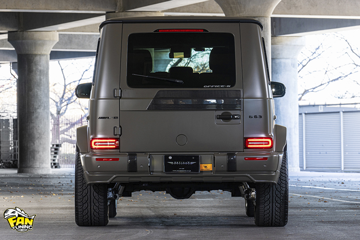 Внешний тюнинг (обвес) на Мерседес (Mercedes) G63 W463a от японского тюнинг ателье Artisan Spirits