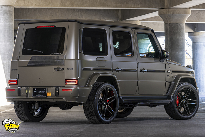 Внешний тюнинг (обвес) на Мерседес (Mercedes) G63 W463a от японского тюнинг ателье Artisan Spirits
