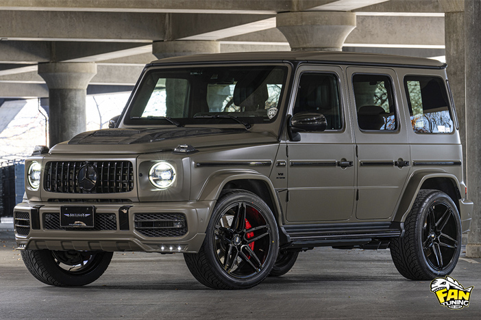 Внешний тюнинг (обвес) на Мерседес (Mercedes) G63 W463a от японского тюнинг ателье Artisan Spirits