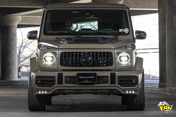 Внешний тюнинг (обвес) на Мерседес (Mercedes) G63 W463a от японского тюнинг ателье Artisan Spirits