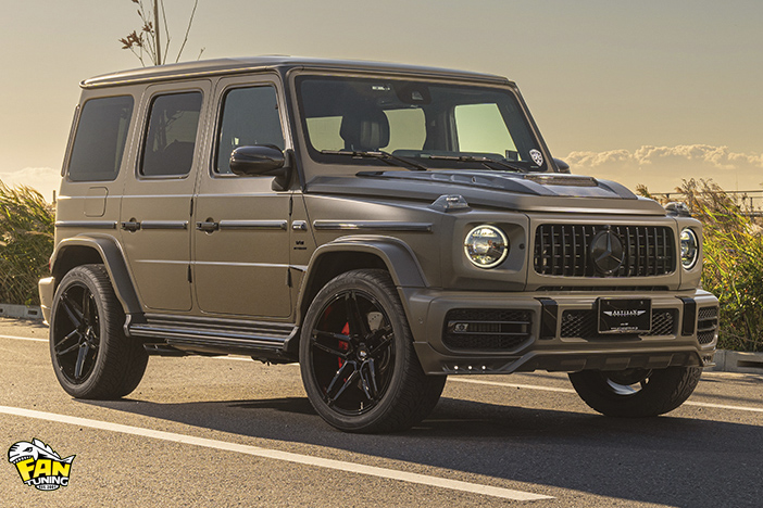 Внешний тюнинг (обвес) на Мерседес (Mercedes) G63 W463a от японского тюнинг ателье Artisan Spirits
