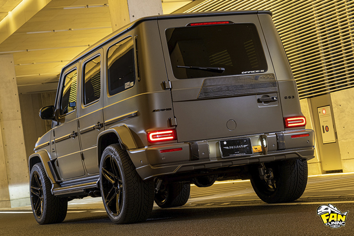Внешний тюнинг (обвес) на Мерседес (Mercedes) G63 W463a от японского тюнинг ателье Artisan Spirits