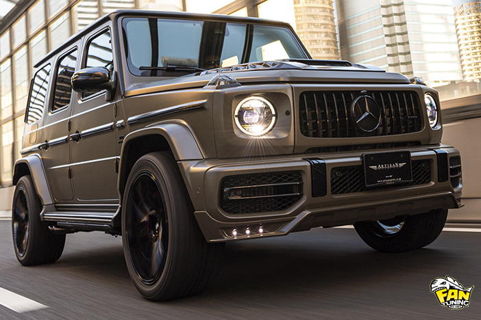 Внешний тюнинг (обвес) на Мерседес (Mercedes) G63 W463a от японского тюнинг ателье Artisan Spirits