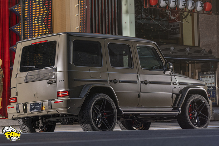 Внешний тюнинг (обвес) на Мерседес (Mercedes) G63 W463a от японского тюнинг ателье Artisan Spirits