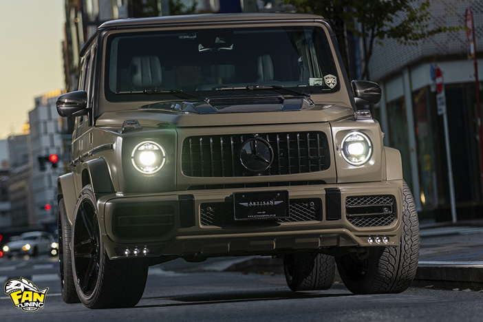 Внешний тюнинг (обвес) на Мерседес (Mercedes) G63 W463a от японского тюнинг ателье Artisan Spirits