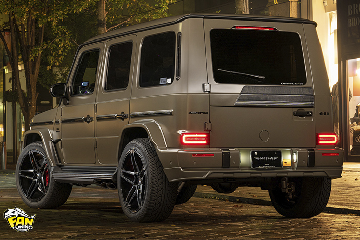 Внешний тюнинг (обвес) на Мерседес (Mercedes) G63 W463a от японского тюнинг ателье Artisan Spirits