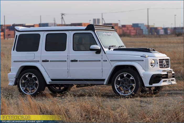 Аэродинамический обвес WALD на новый Гелендваген (Mercedes G) W464