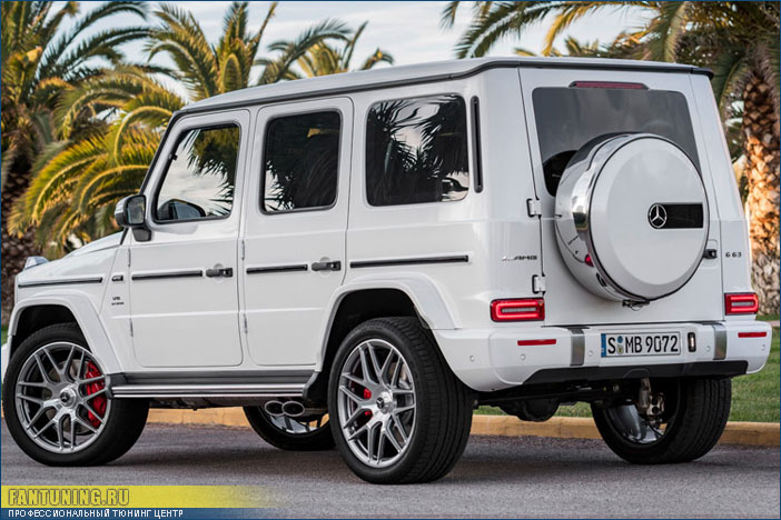 Аэродинамический обвес AMG Гелендваген (Mercedes G) W464