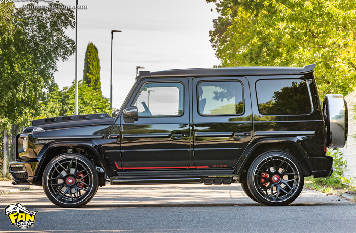 Антикрыло (спойлер) Люмма Дизайн (Lumma Design) на крышу нового Гелендвагена (Mercedes G) W464/W463A