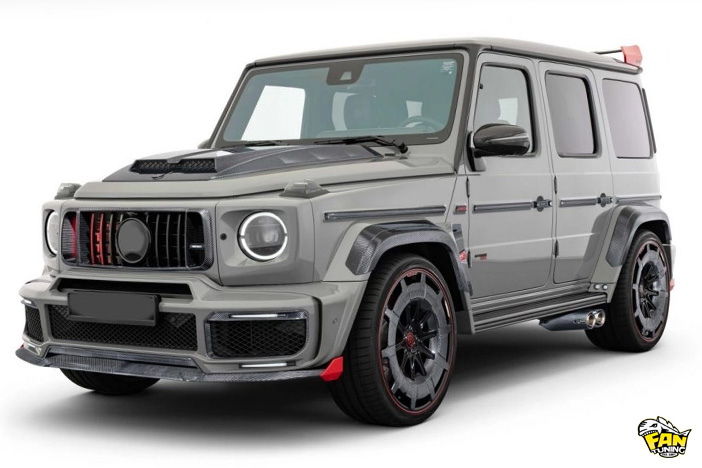 Аэродинамический обвес Рокет (Rocket) на Мерседес (Mercedes) G W463a (W464)