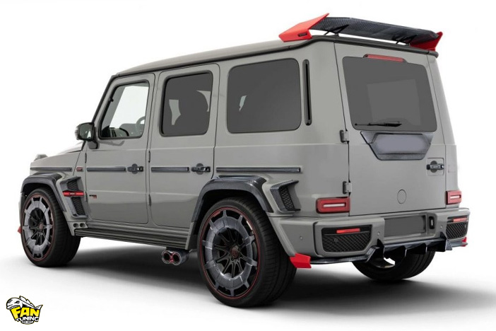 Аэродинамический обвес Рокет (Rocket) на Мерседес (Mercedes) G W463a (W464)