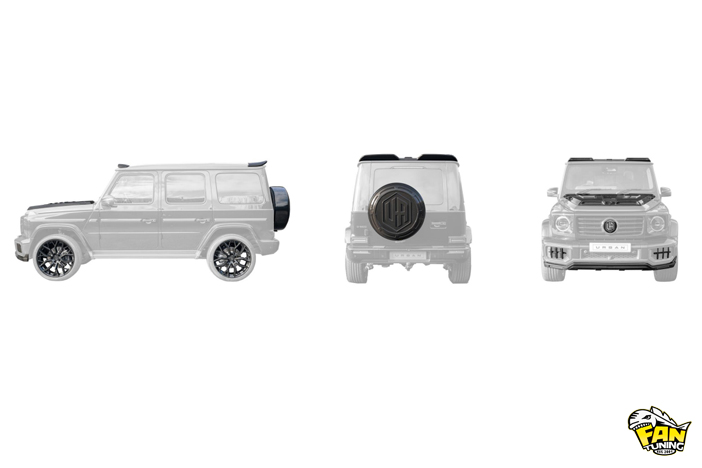 Аэродинамический обвес Aero Kit от Urban Automotive на Мерседес (Mercedes) G63 W465