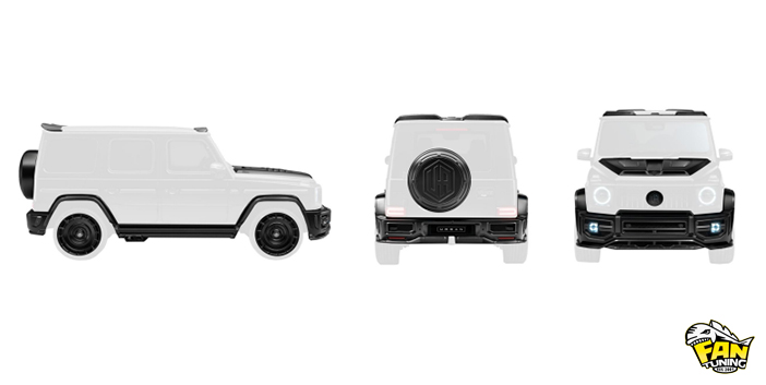 Аэродинамический обвес Widetrack от Urban Automotive на Мерседес (Mercedes) G63 W465