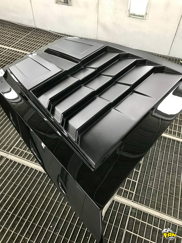 Накладка (горб) на капот на Гелендваген (Mercedes G) W463a и W465